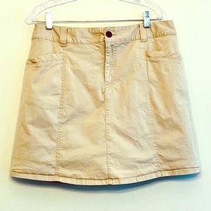 Khaki Tan Skort